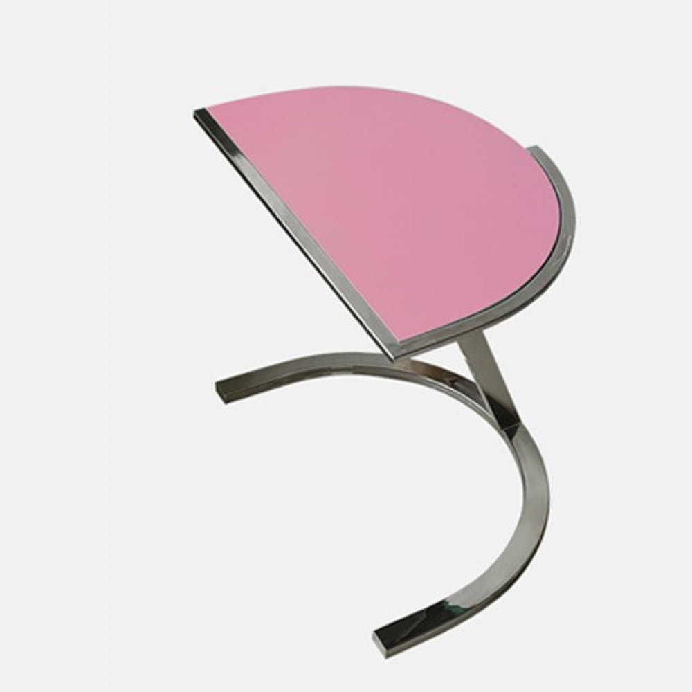 플라쿠 사이드 테이블 핑크